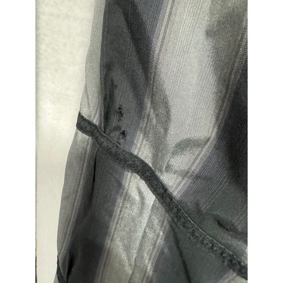 Lu Lu Lemon | black and gray women's thin dance studio zip up jacket | size 6 - Picture 3 of 9